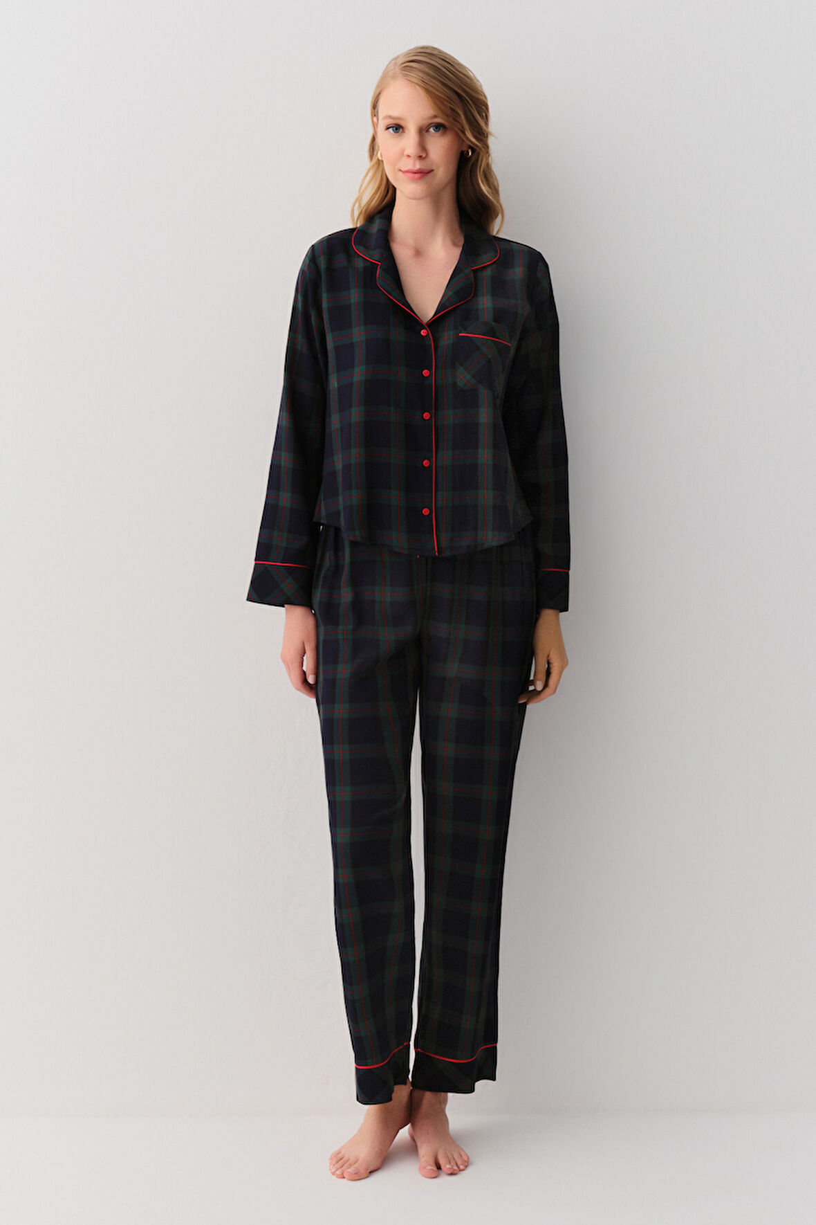 Suwen College Maskülen Pijama Takımı