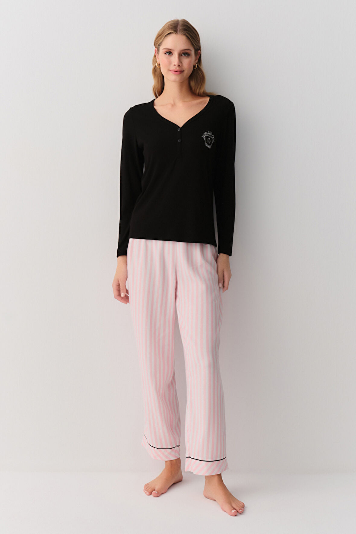 Suwen Emily Pijama Takımı