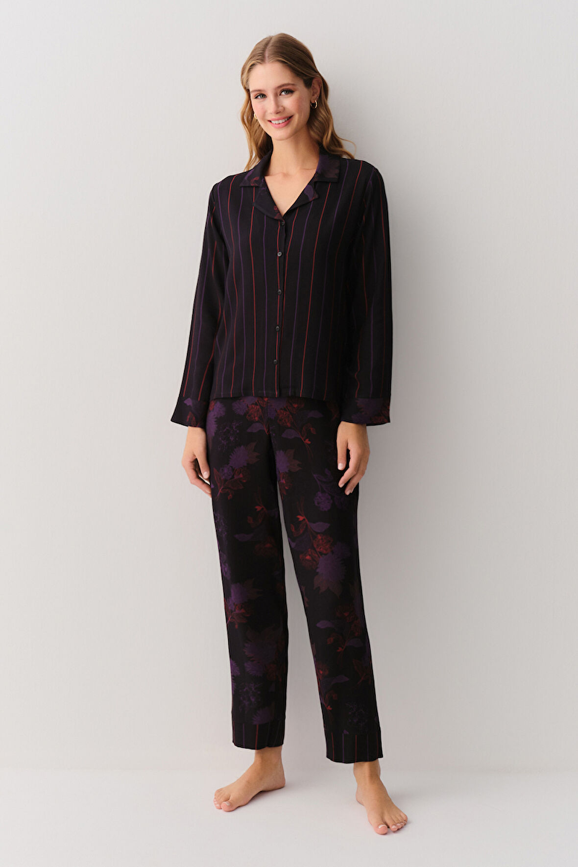 Suwen Larisa Maskülen Pijama Takımı