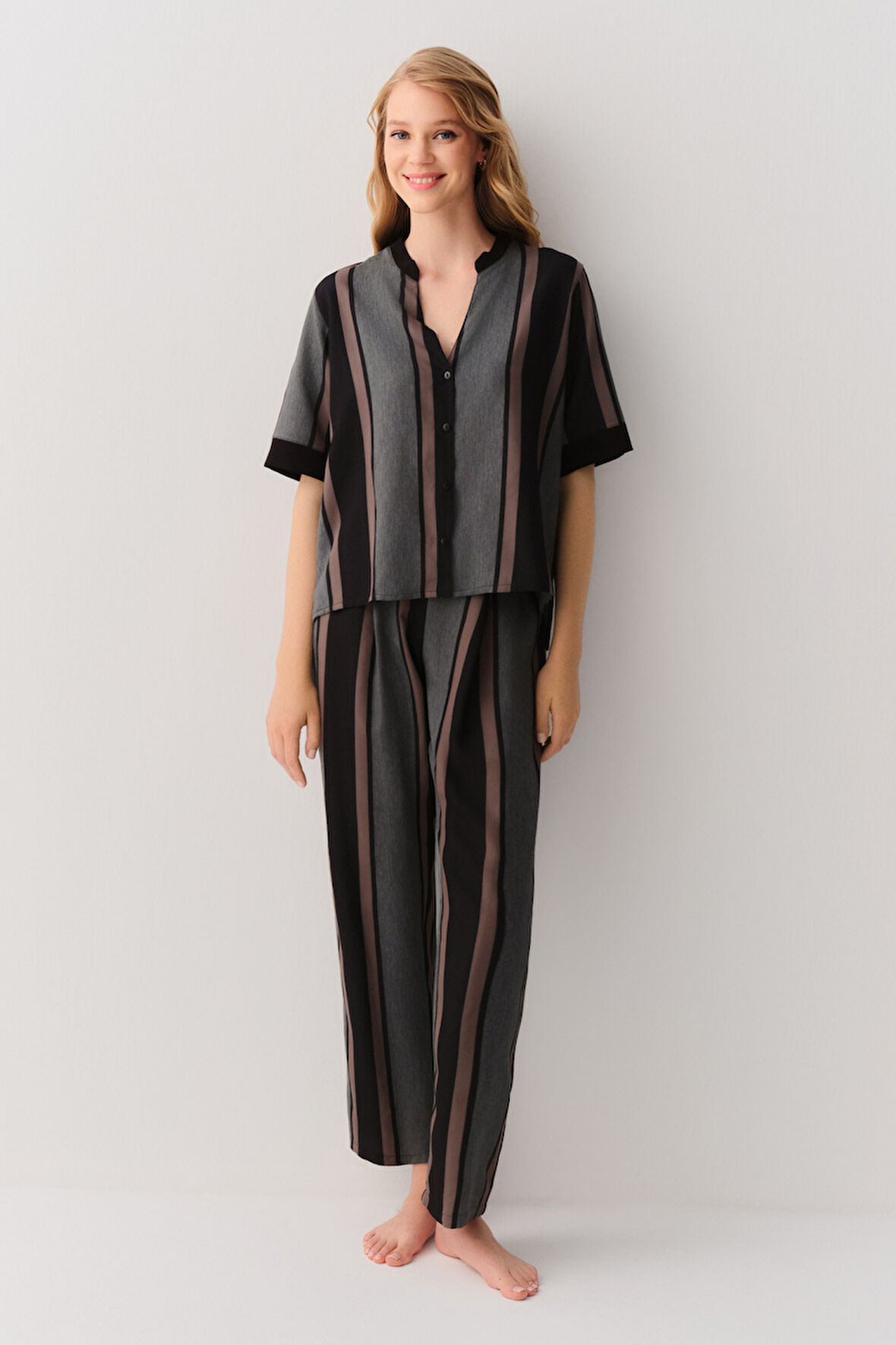 Suwen Live Maskülen Pijama Takımı