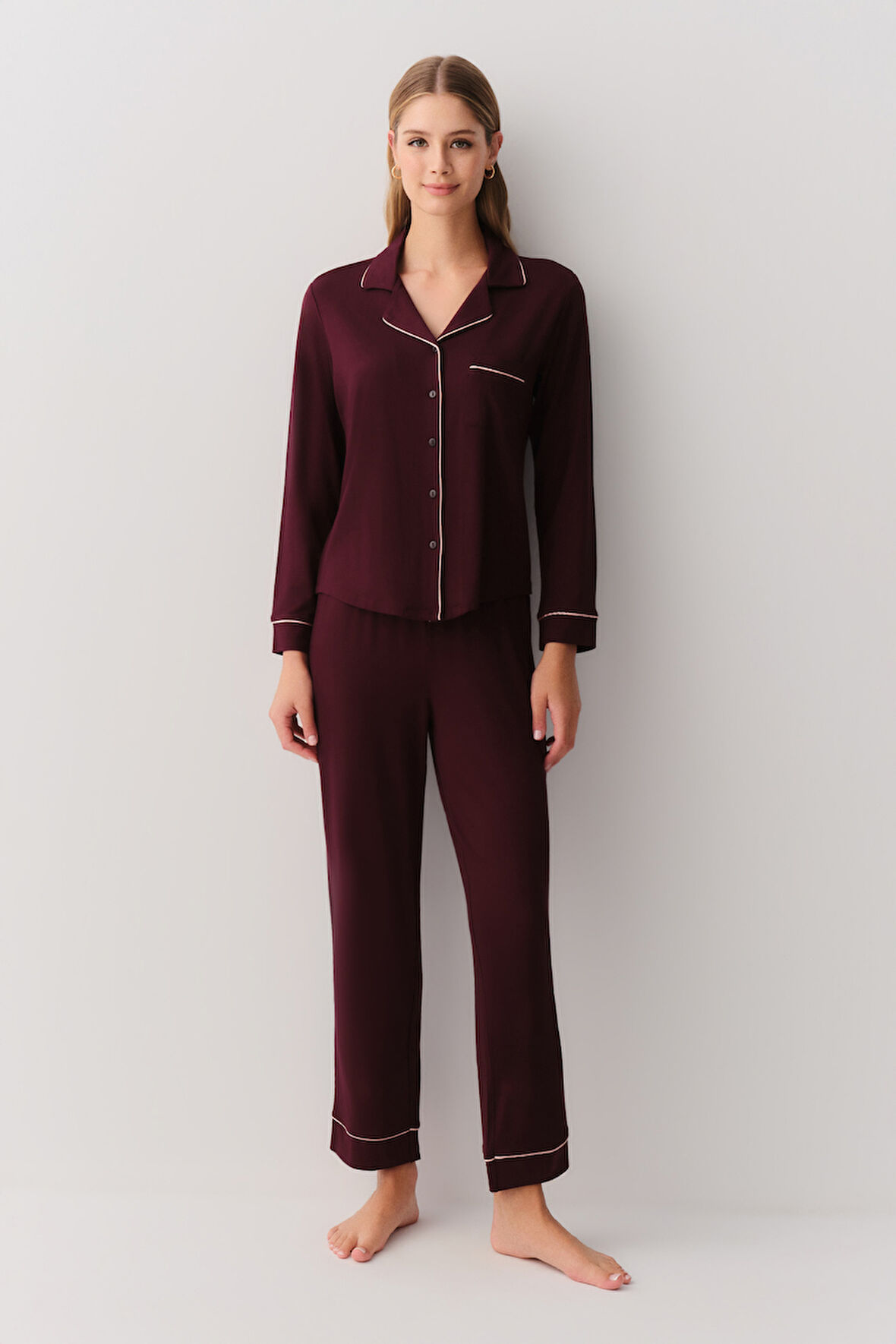 Suwen Misty Maskülen Pijama Takımı