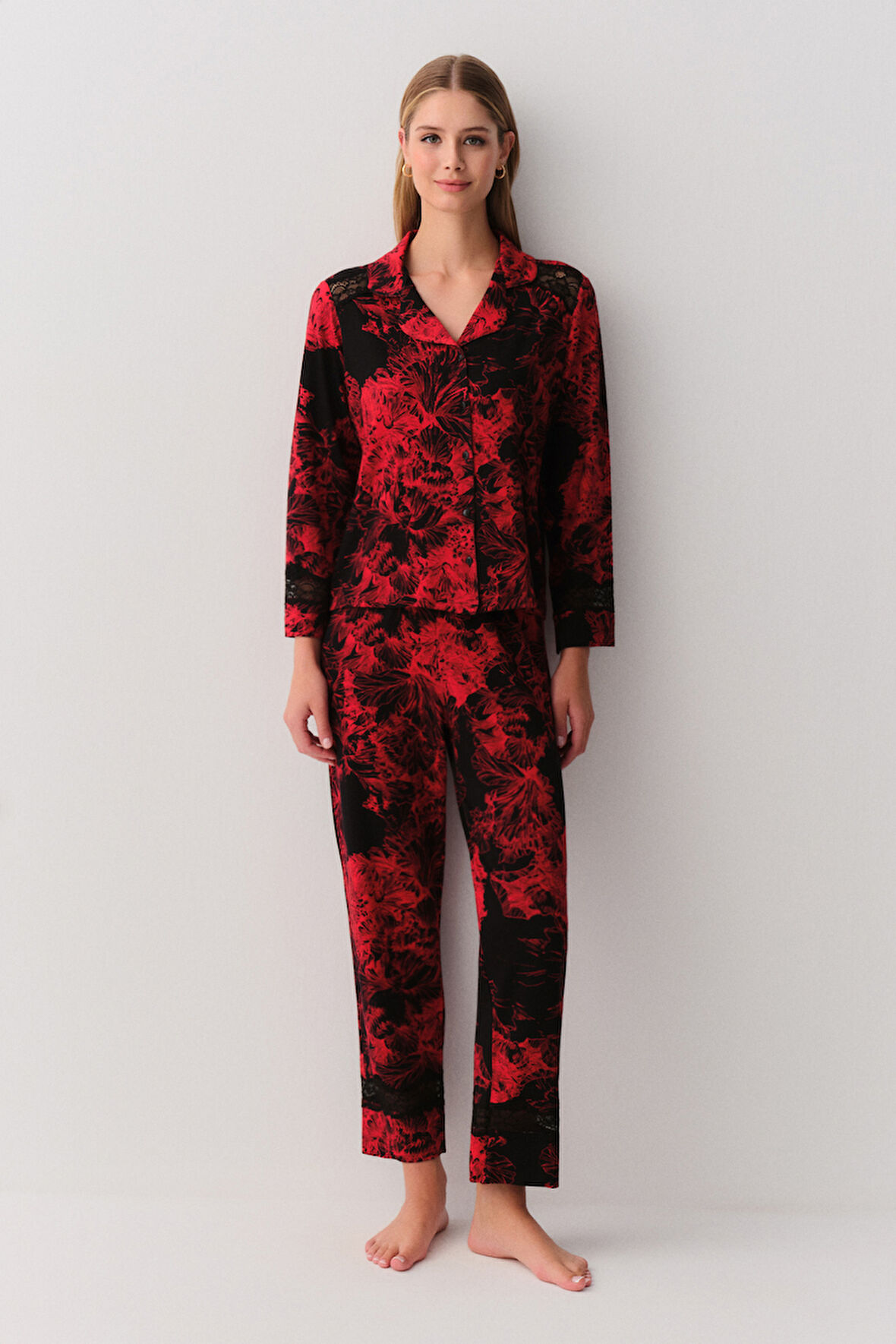 Suwen Dragon Maskülen Pijama Takımı