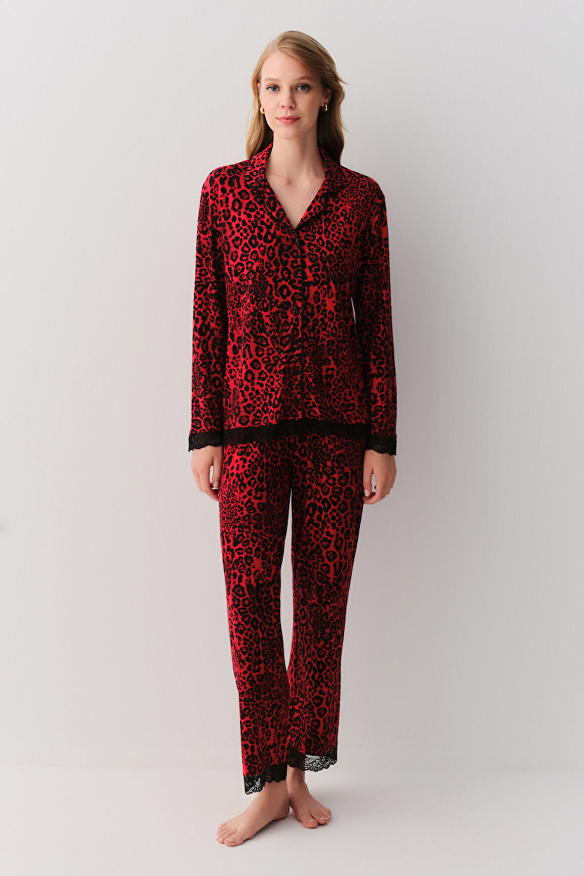 Suwen Splendid Maskülen Pijama Takımı