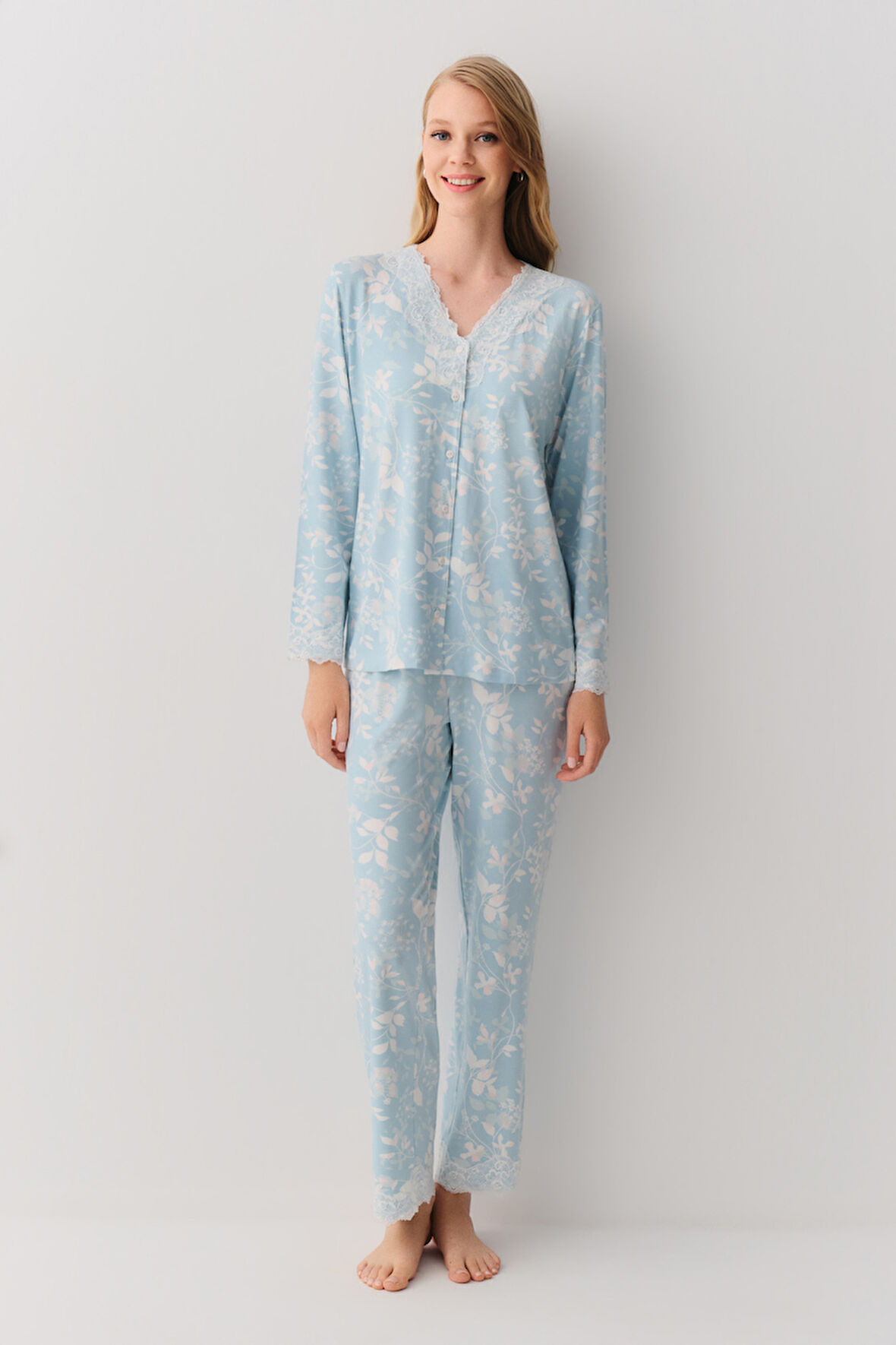 Suwen Hanna Maskülen Pijama Takımı