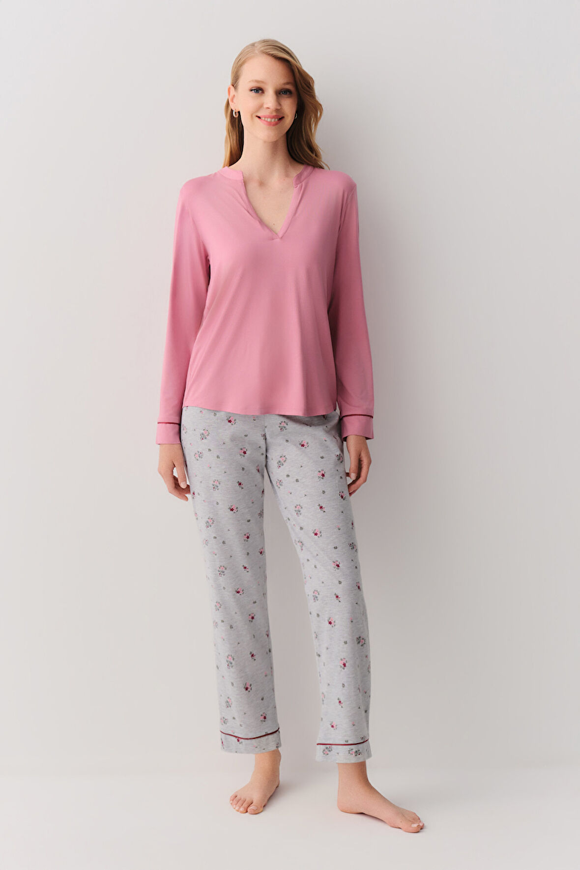 Suwen Linda Pijama Takımı