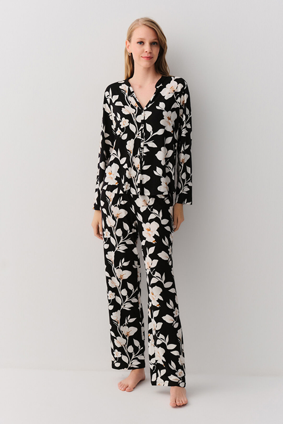 Suwen Marigold Maskülen Pijama Takımı