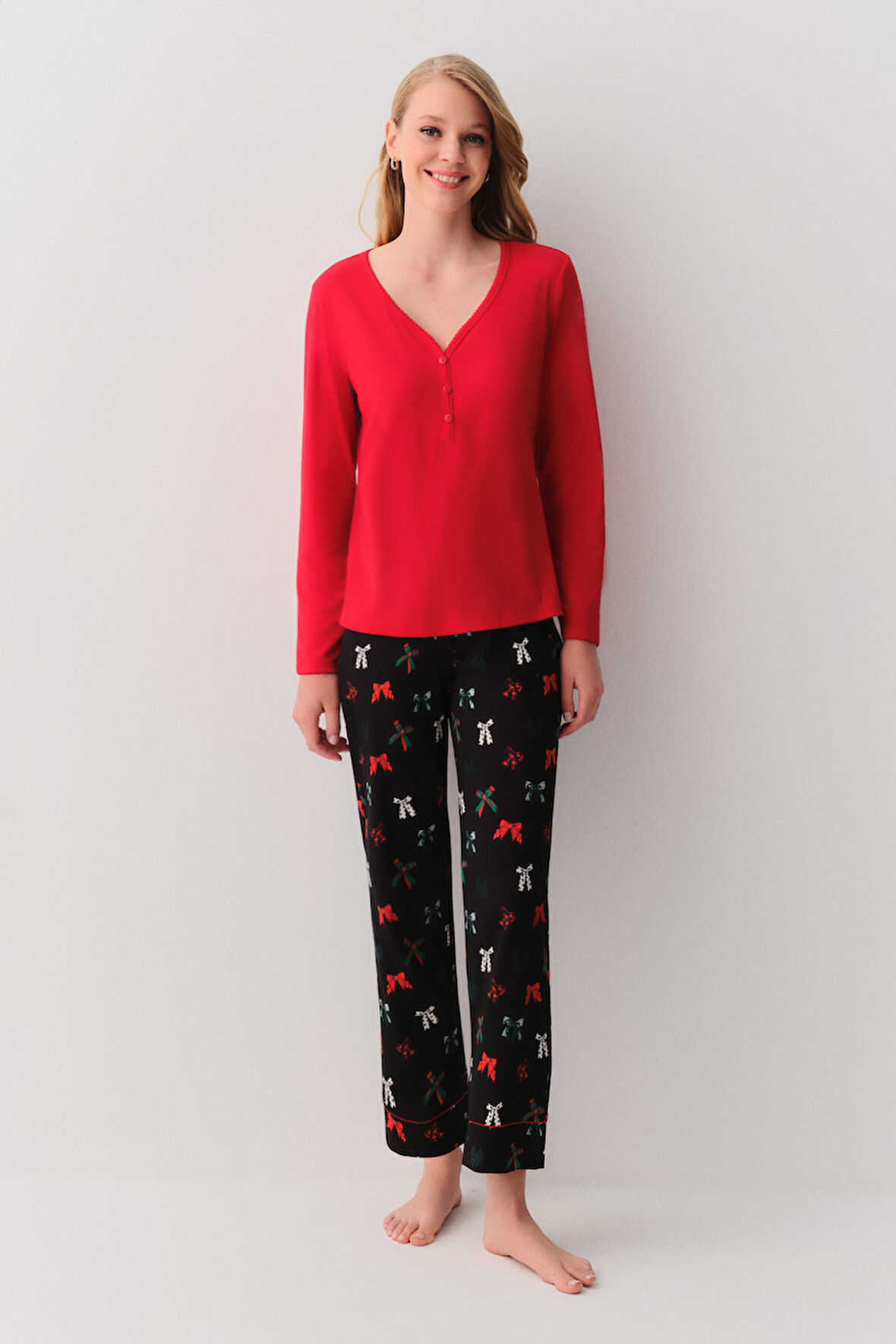 Suwen Twinkle Pijama Takımı