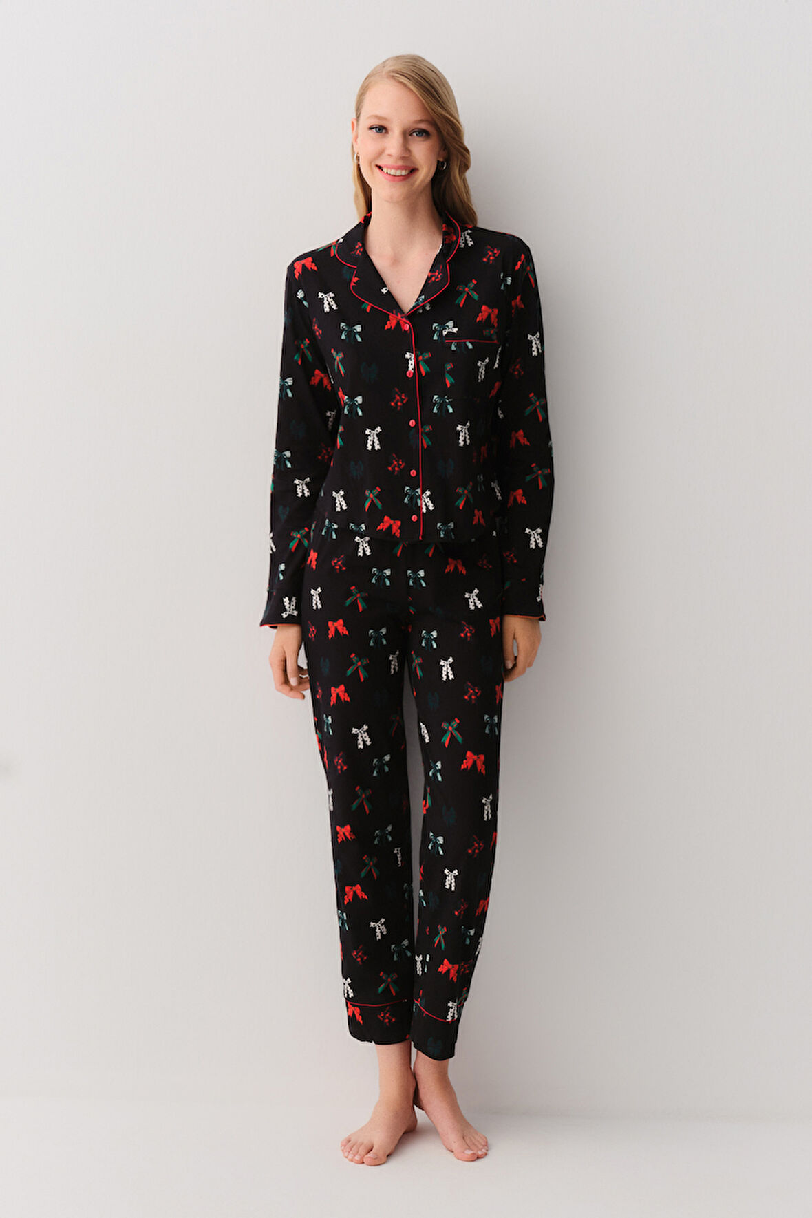 Suwen Twinkle Maskülen Pijama Takımı