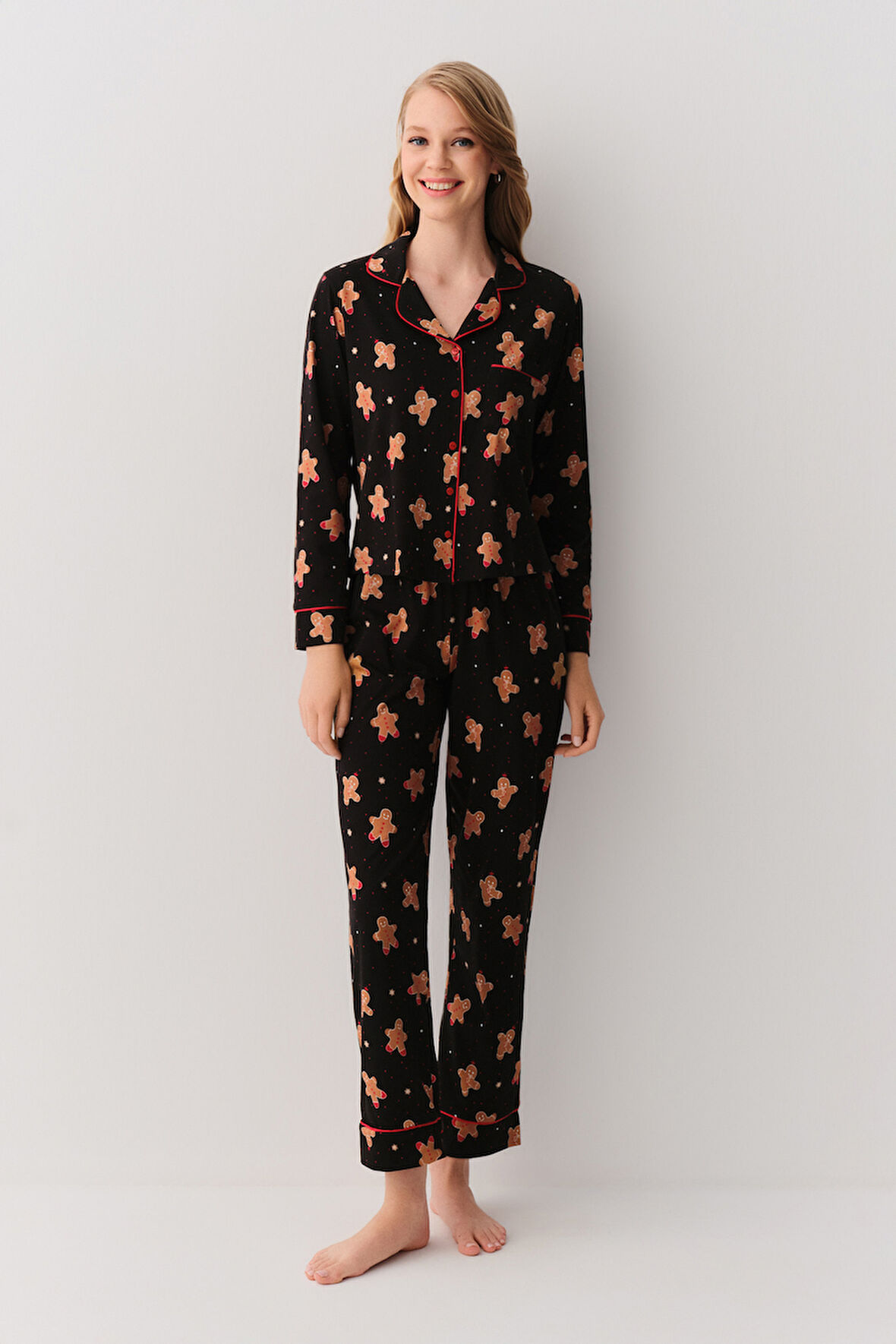 Suwen Cookies Maskülen Pijama Takımı