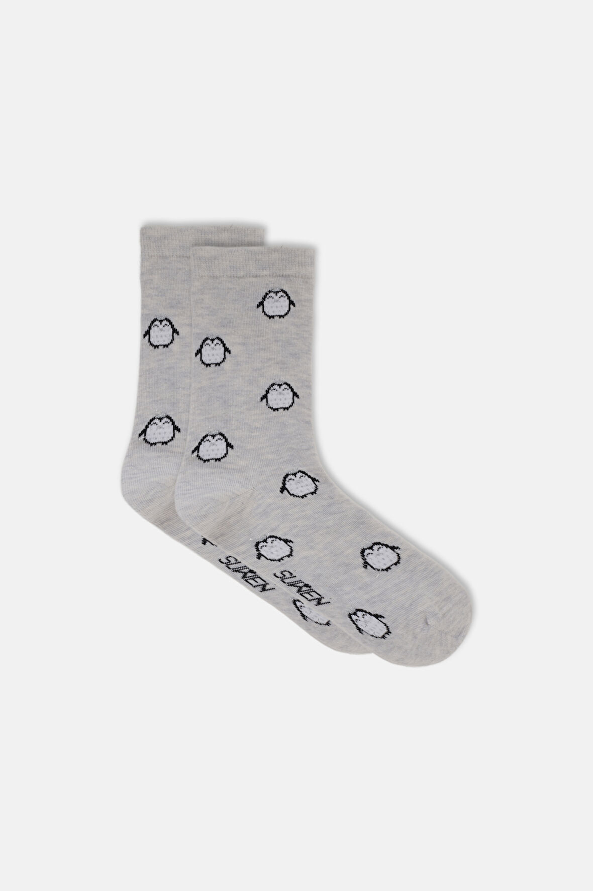 Suwen Happy Penguin Soket Çorap