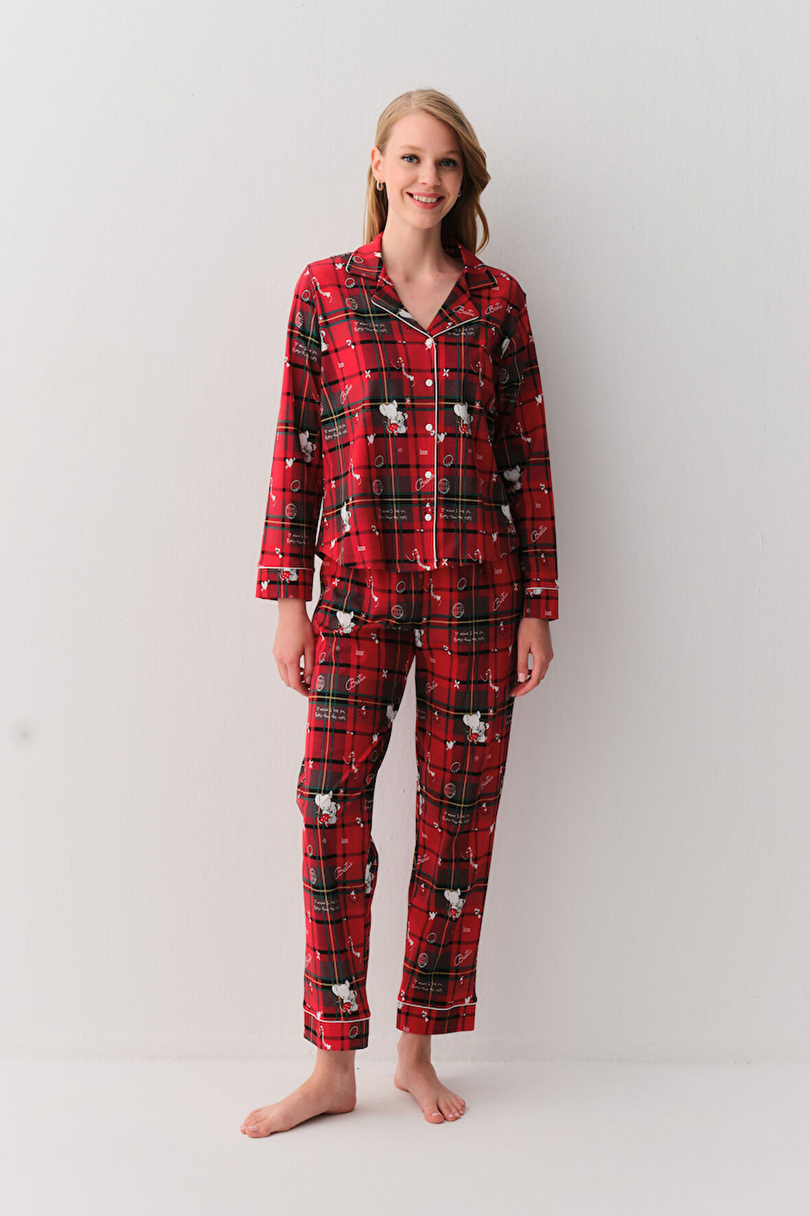 Suwen Koalina Maskülen Pijama Takımı