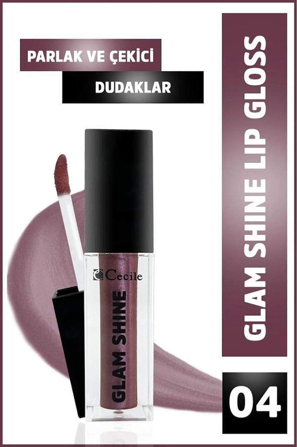 Cecile Glam Shine Dudak Parlatıcısı 04