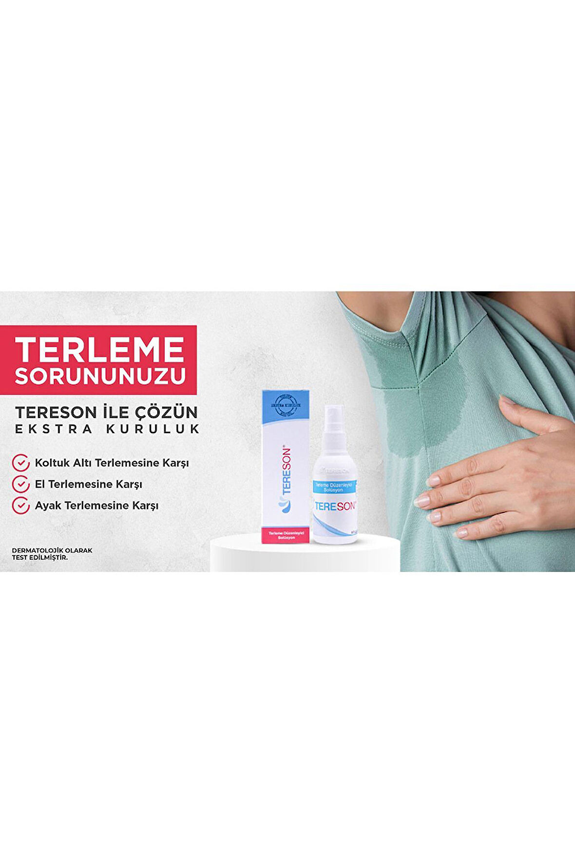 Tereson Antiperspirant Terleme Karşıtı Sprey 50 ml