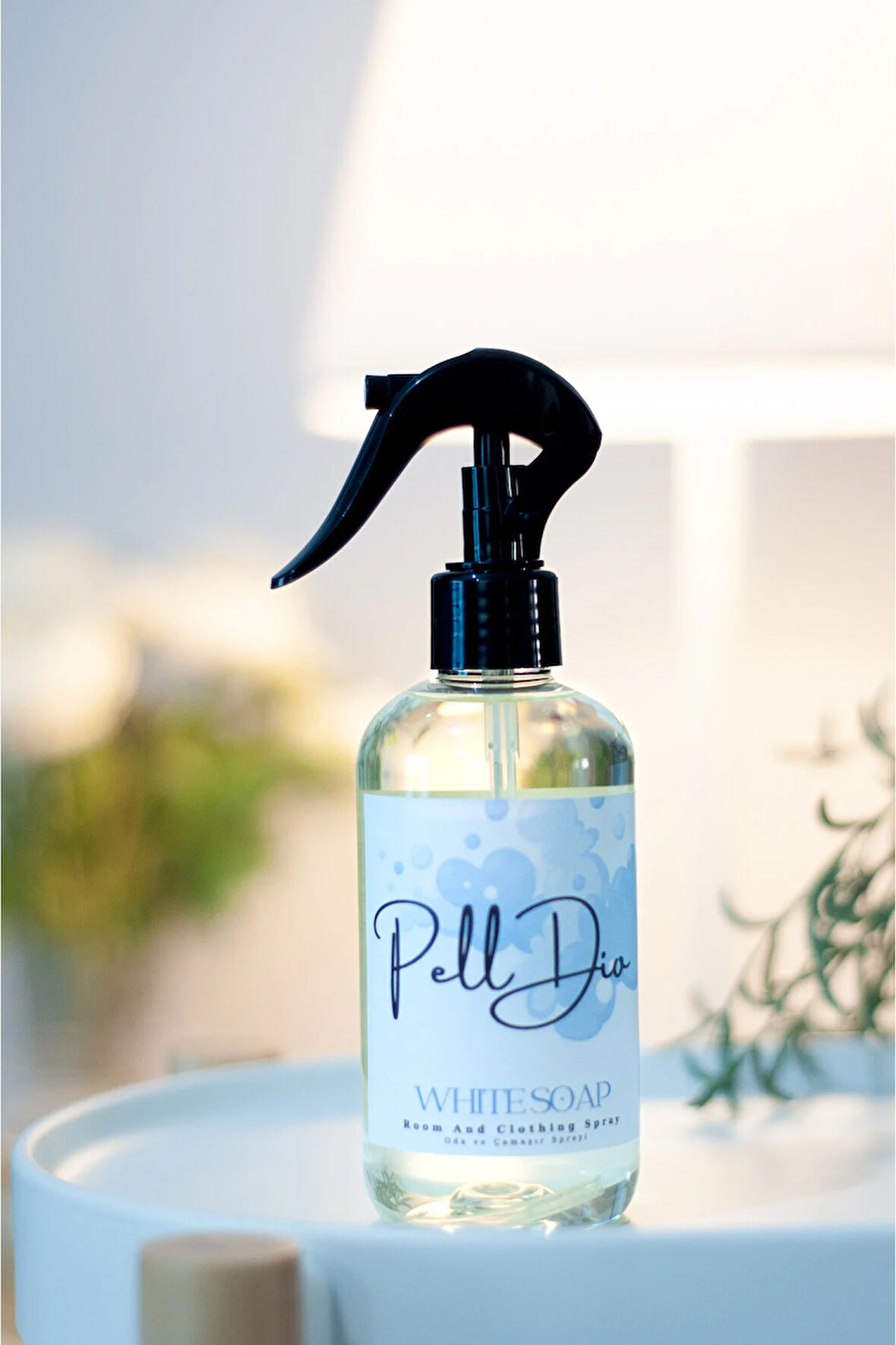 Beyaz Sabun Oda Ev Banyo Koku Parfümü Spreyi Kokusu 250 ml