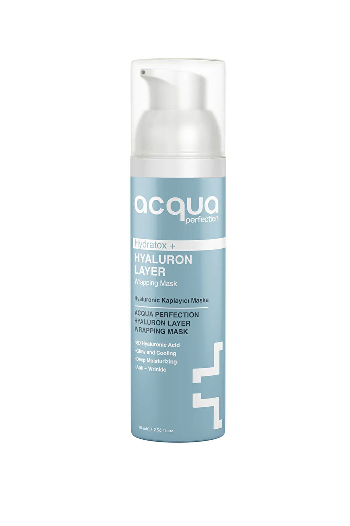 Acqua Perfection Hydratox | Hyaluronic Acid Nemlendirici ve Kırışıklık Karşıtı Soyulabilir Yüz Maskesi 70 ml