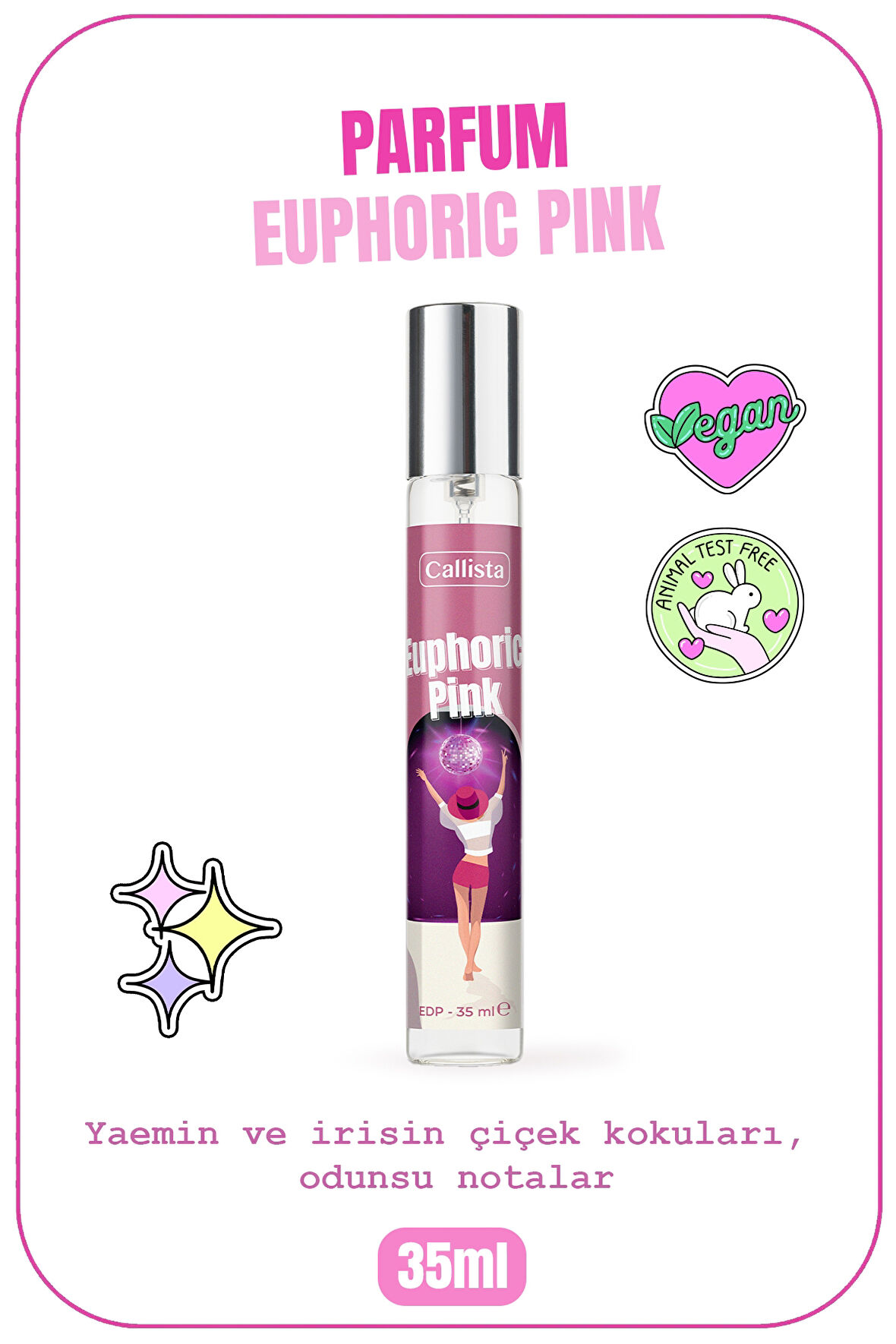 Callista Euphoric Pink EDP 35 ml Kadın Parfüm