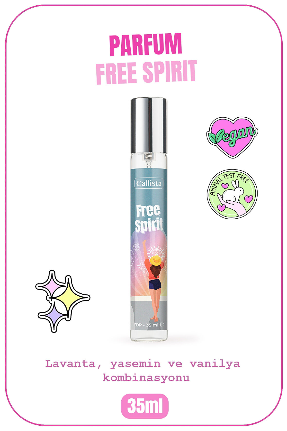 Callista Free Spirit EDP 35 ml Kadın Parfüm