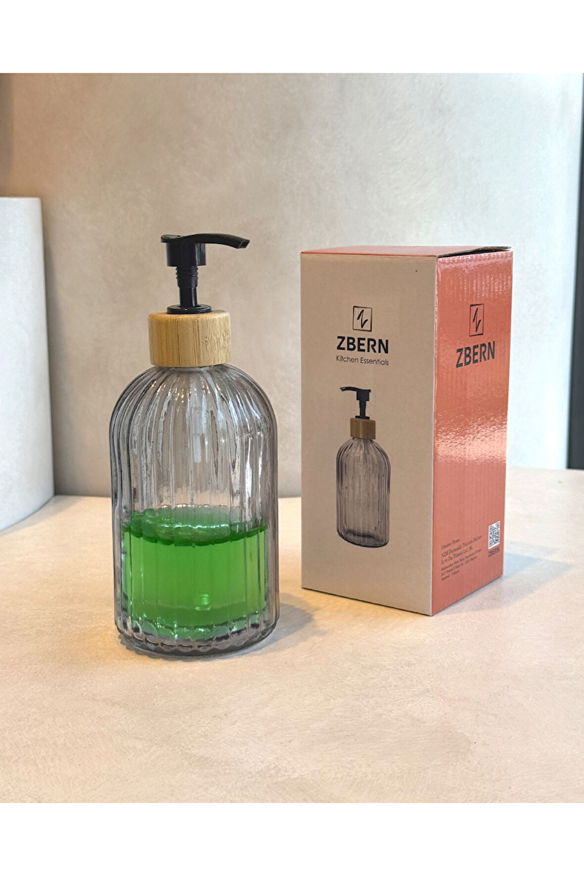 ZBERN TEKLİ SIVI SABUNLUK