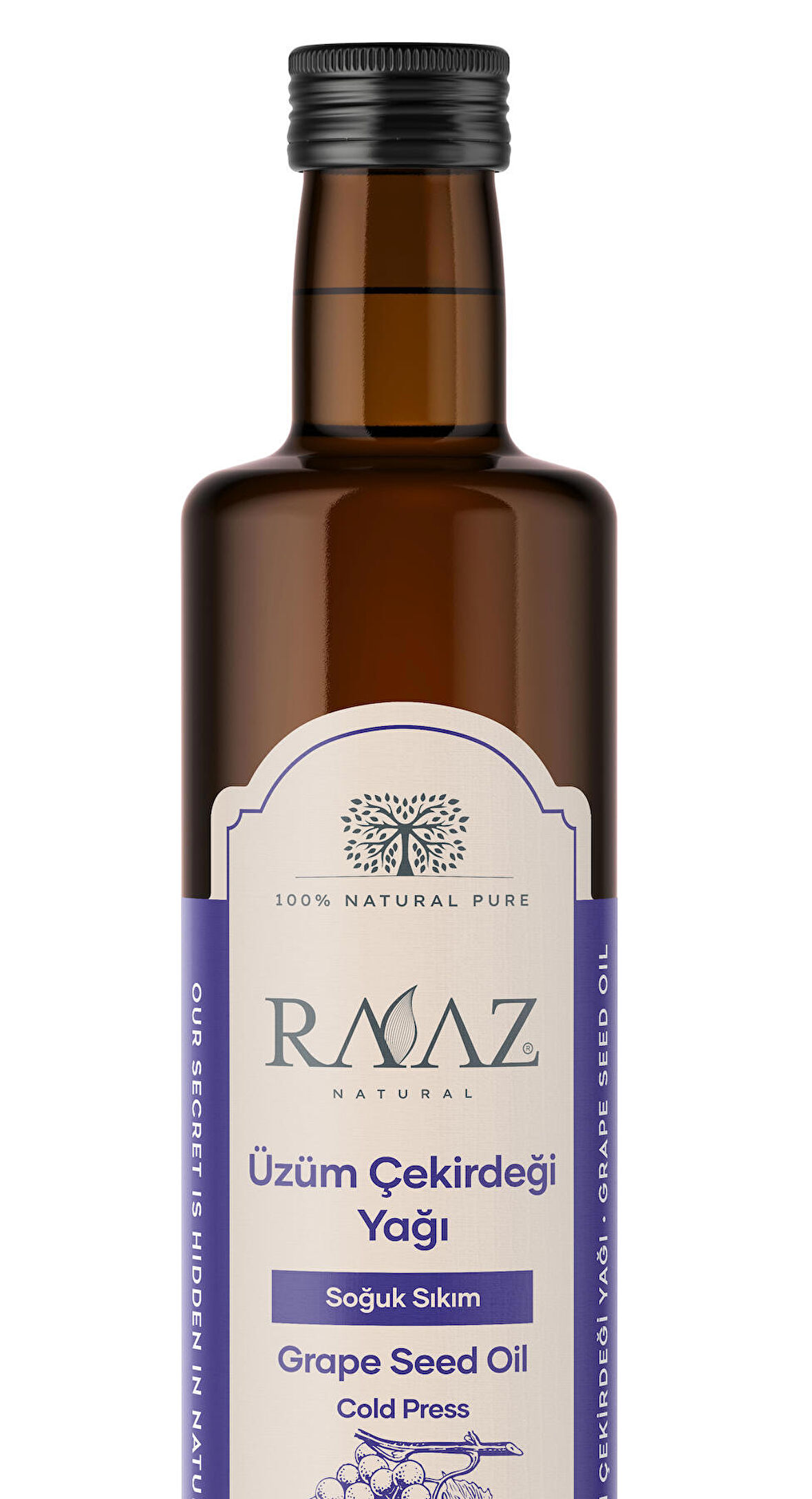 Raaz %100 Saf ve Doğal Üzüm Çekirdeği Yağı 250 ml