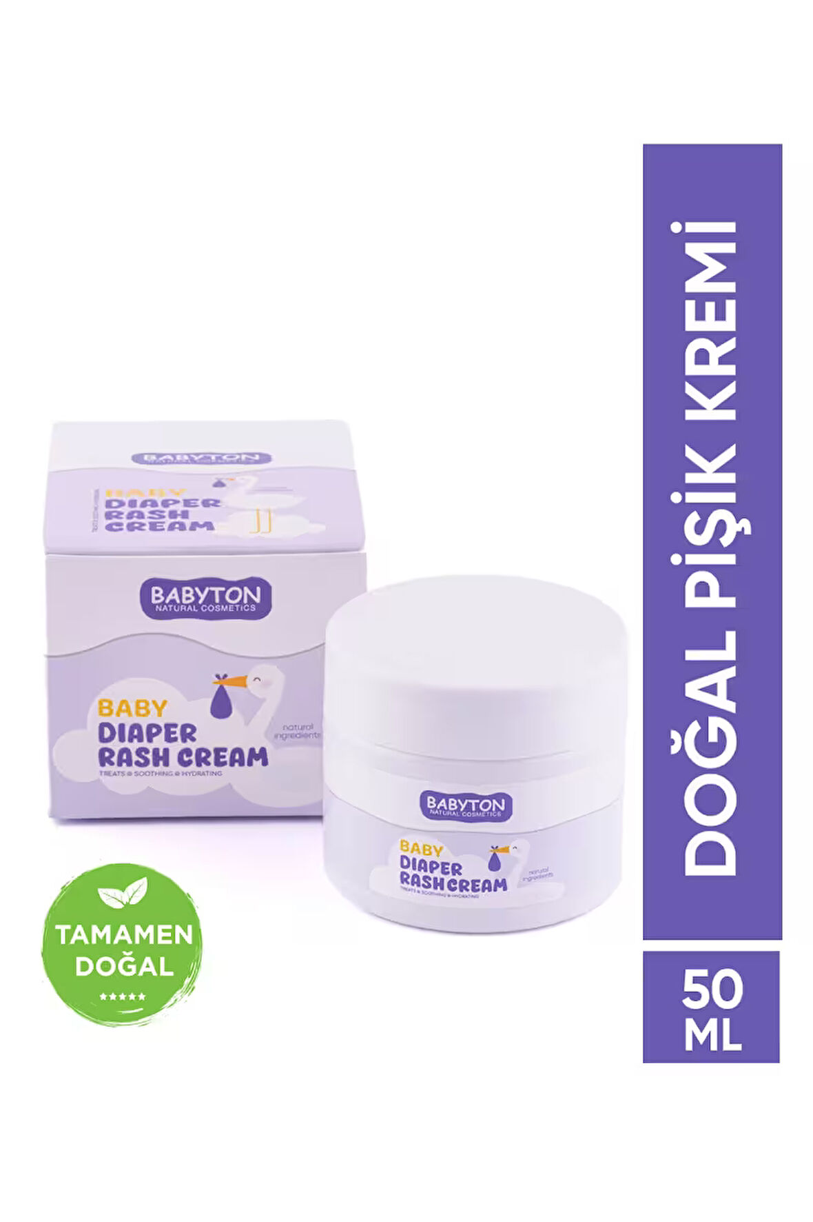 Babyton Doğal Pişik Kremi 50 ml