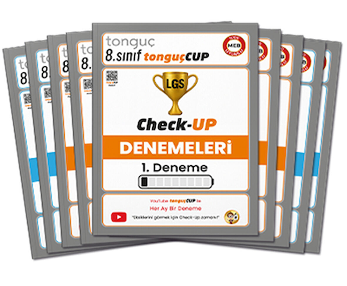 Tonguç 8. Sınıf TonguçCup Check-Up Denemeleri Tonguç Akademi