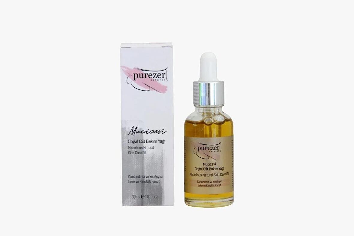 Purezer Natural Doğal Mucizevi Cilt Bakım Yağı 30 ml