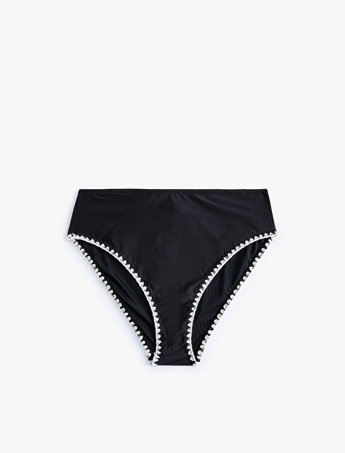 Kroşe Detaylı Yüksek Bel Bikini Altı 