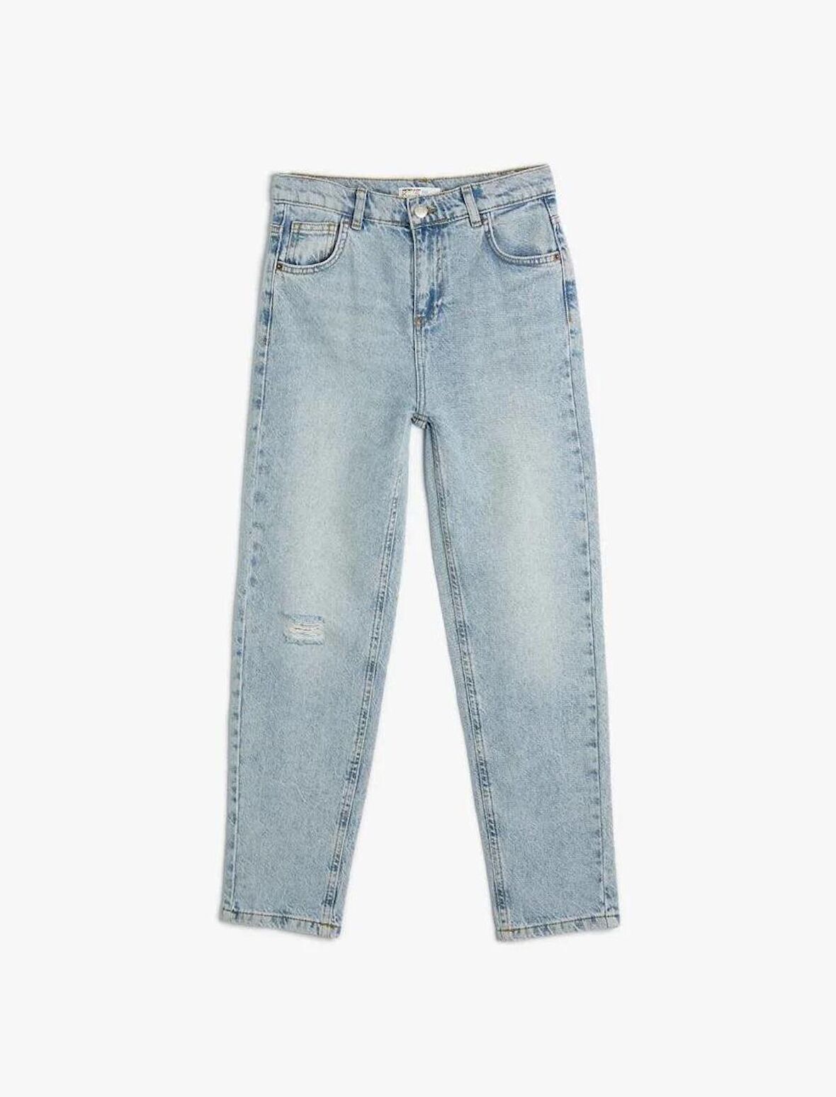 4SKB40018TD Koton Erkek Çocuk Jean Pantolon LIGHT INDIGO