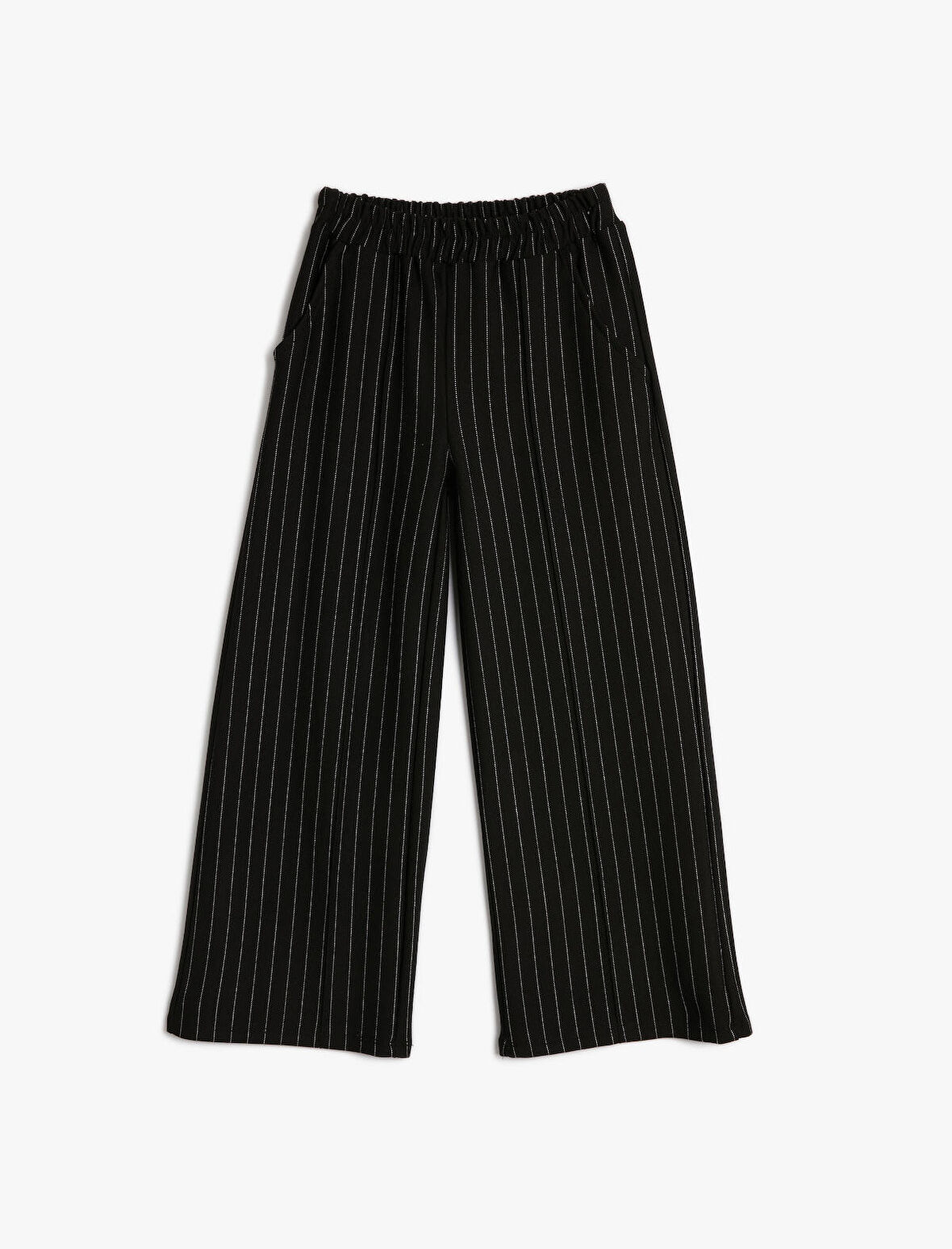 İspanyol Paça Pantolon Beli Lastikli