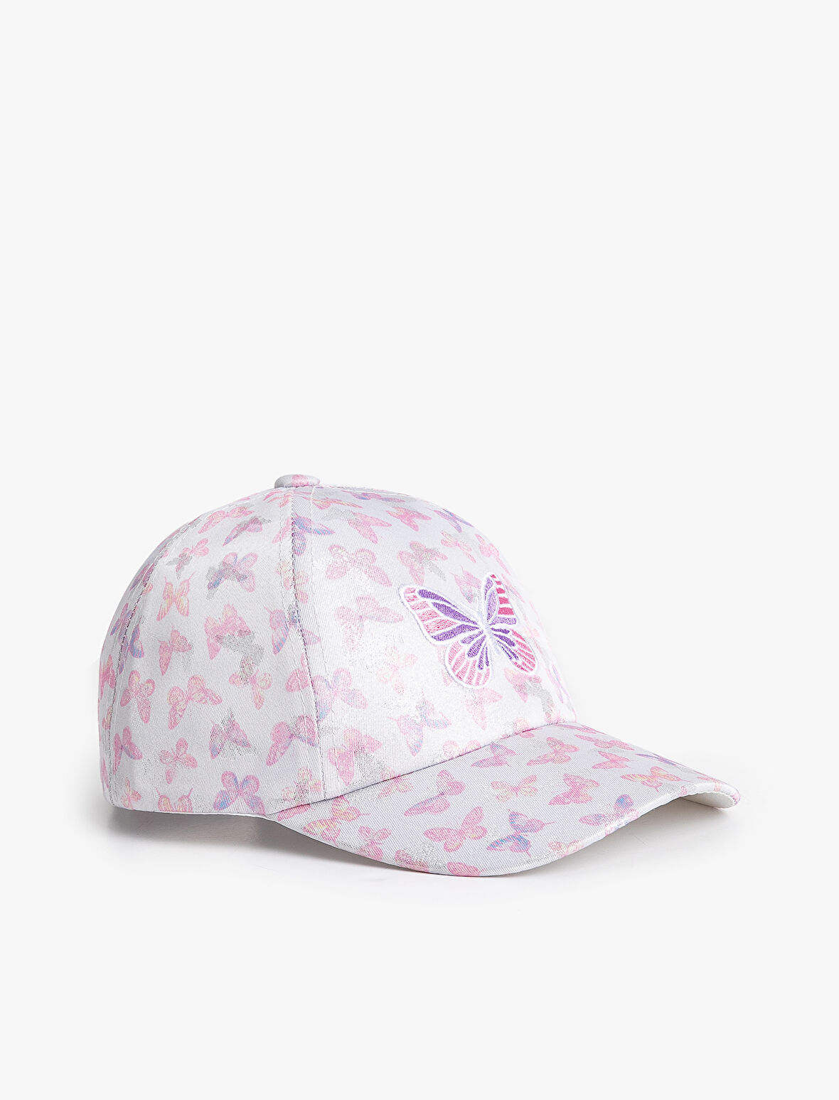 Kep Şapka Kelebek Detaylı 