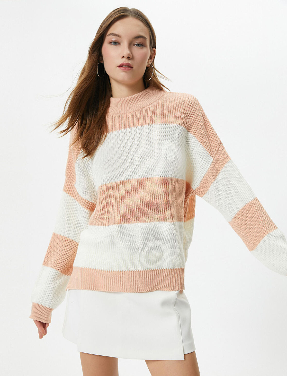 Triko Kazak Uzun Kollu Dik Yaka 