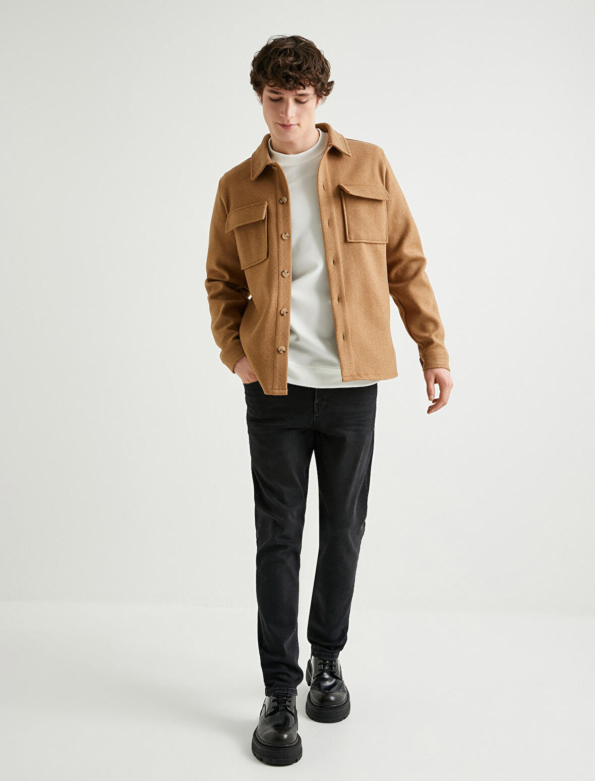 Slim Fit Kot Pantolon - Brad Jean