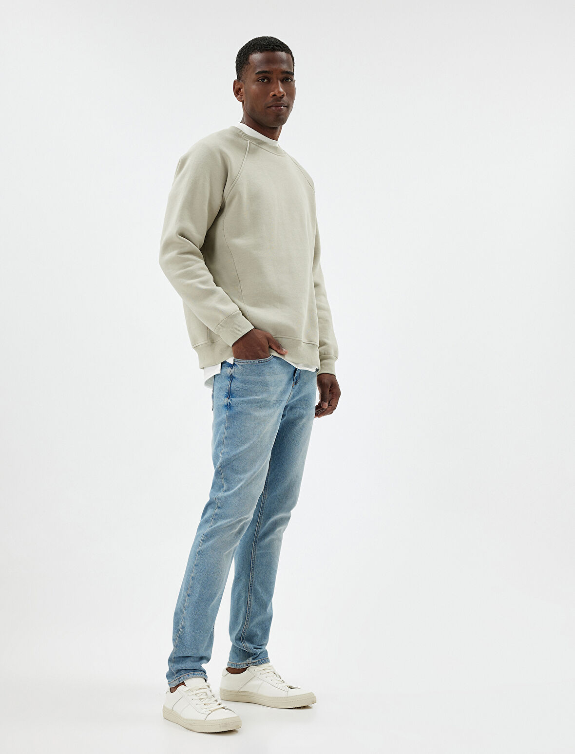 Slim Fit Kot Pantolon - Brad Jean