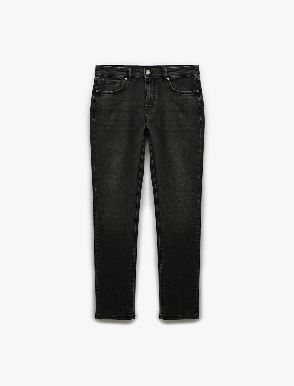 Normal Bel Pamuklu Cep Detaylı Slim Fit Jean Pantolon - Brad Jean