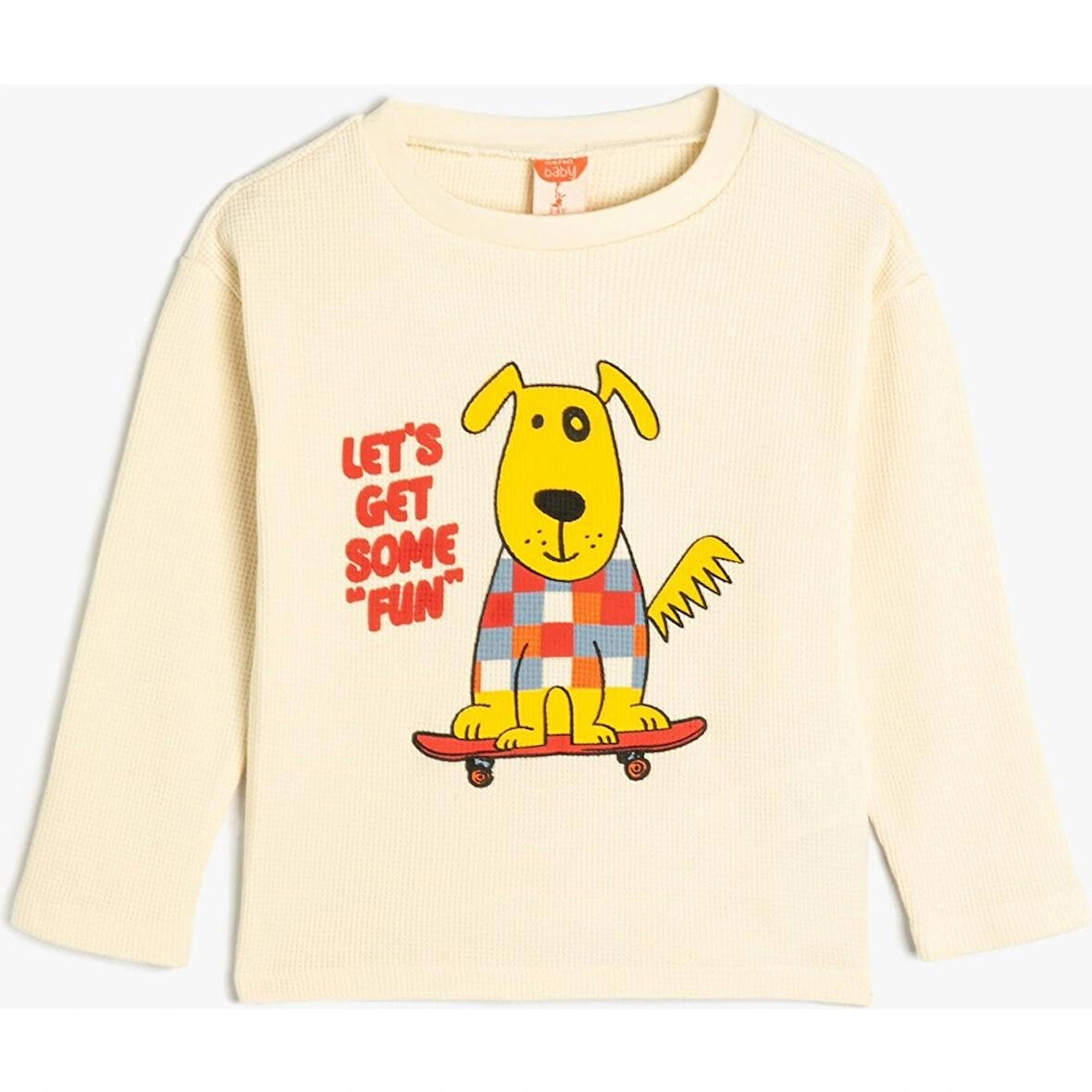 Koton Kids Kaykaylı Köpek Sweatshirt KOTON-5WMB10055TK534