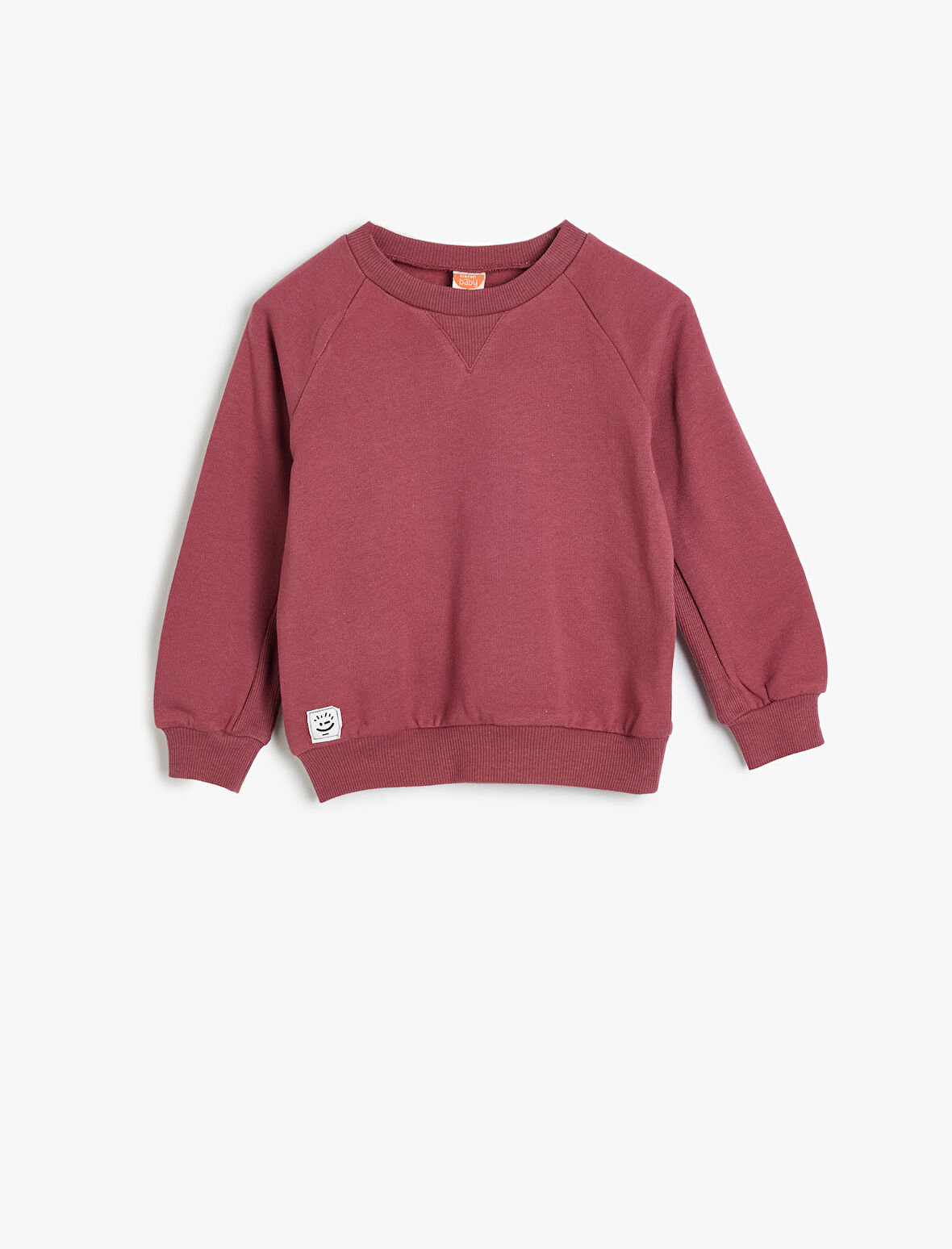 Basic Sweat Uzun Kollu Şardonlu Pamuklu