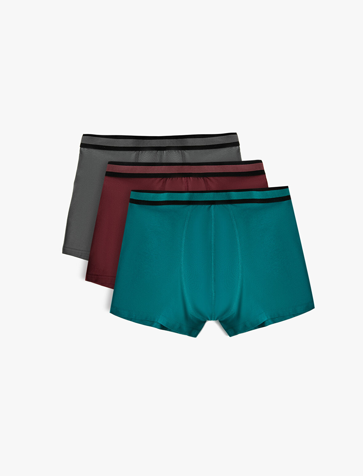 3'lü Basic Boxer Seti Pamuklu