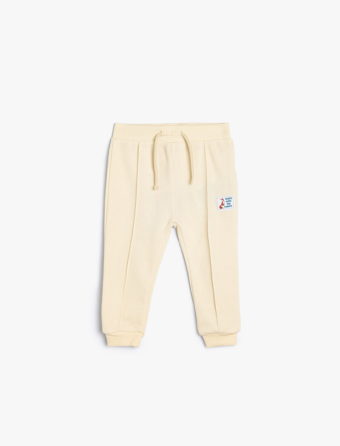 Basic Jogger Eşofman Altı Beli Bağlamalı Pamuklu 