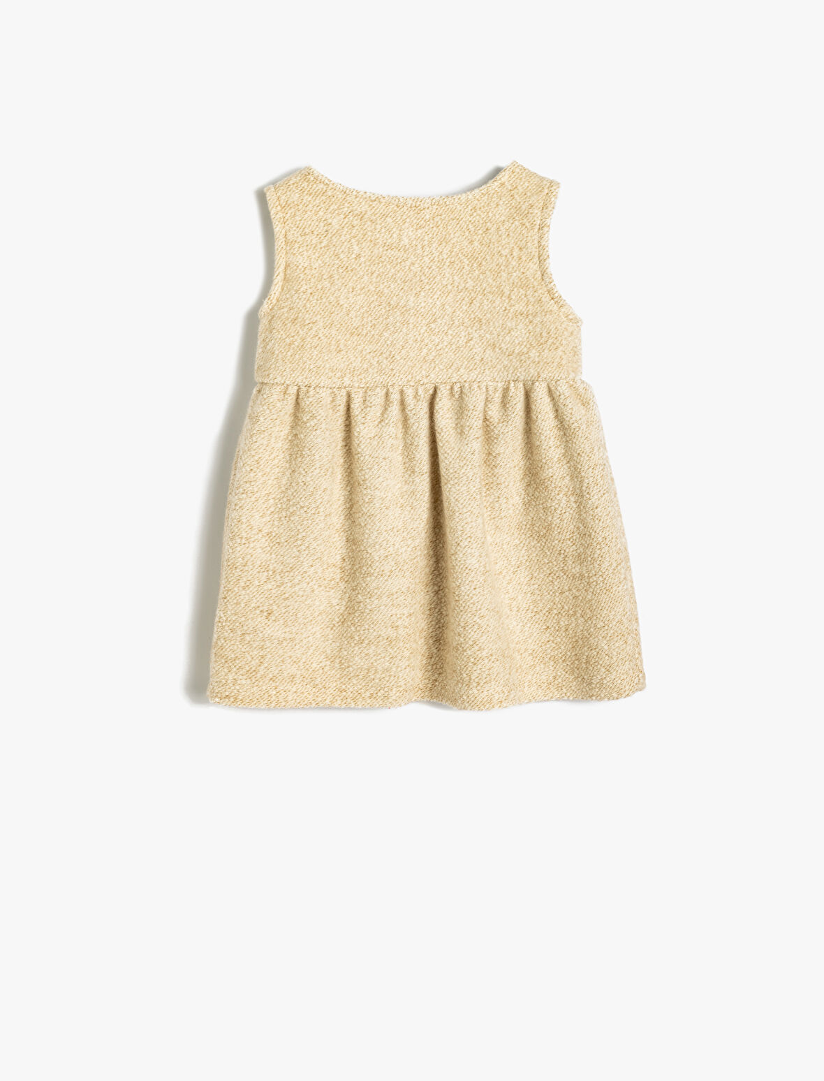 Elbise Kolsuz Bisiklet Yaka Düğme Detaylı Cepli