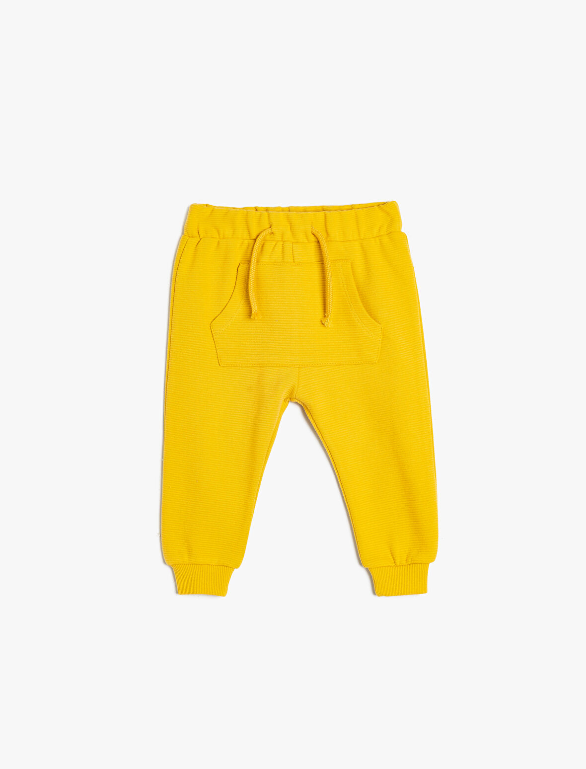 Basic Jogger Eşofman Altı Kanguru Cepli Beli Bağlamalı