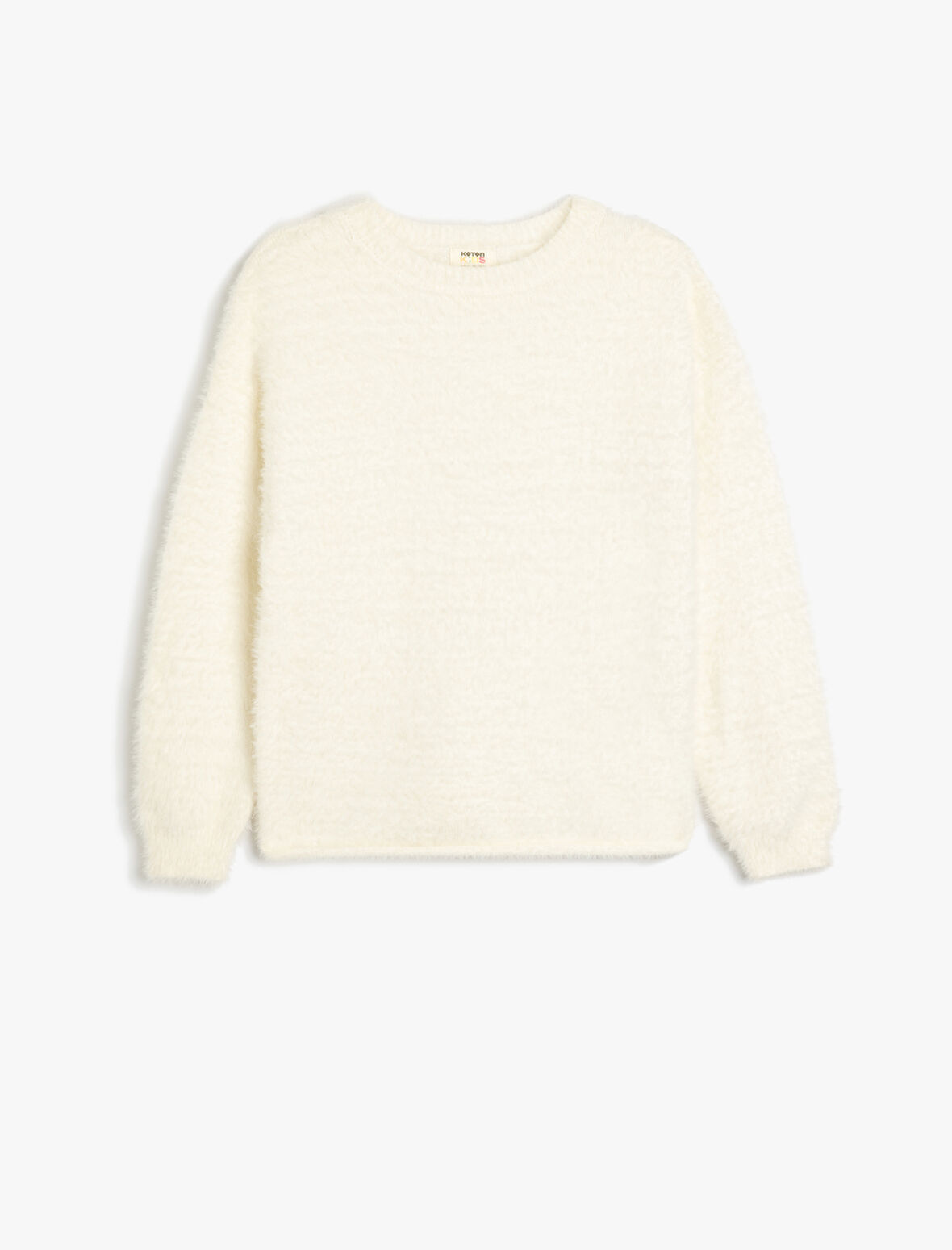 Basic Triko Kazak Uzun Kollu Bisiklet Yaka