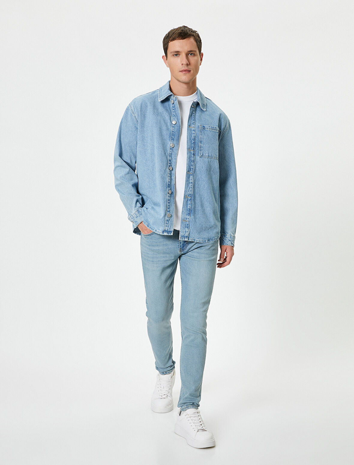 Skinny Fit Kot Pantolon - Michael Jean