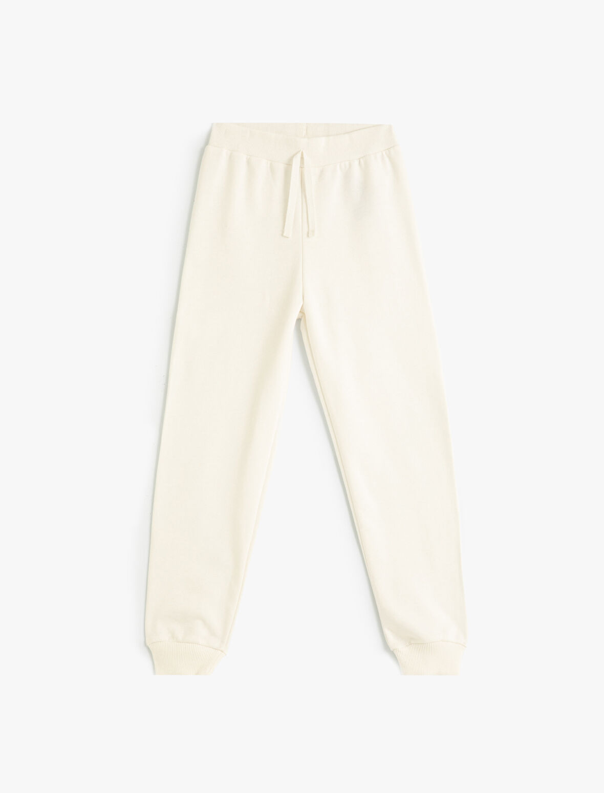 Beli Lastikli Şardonlu Basic Jogger Eşofman Altı