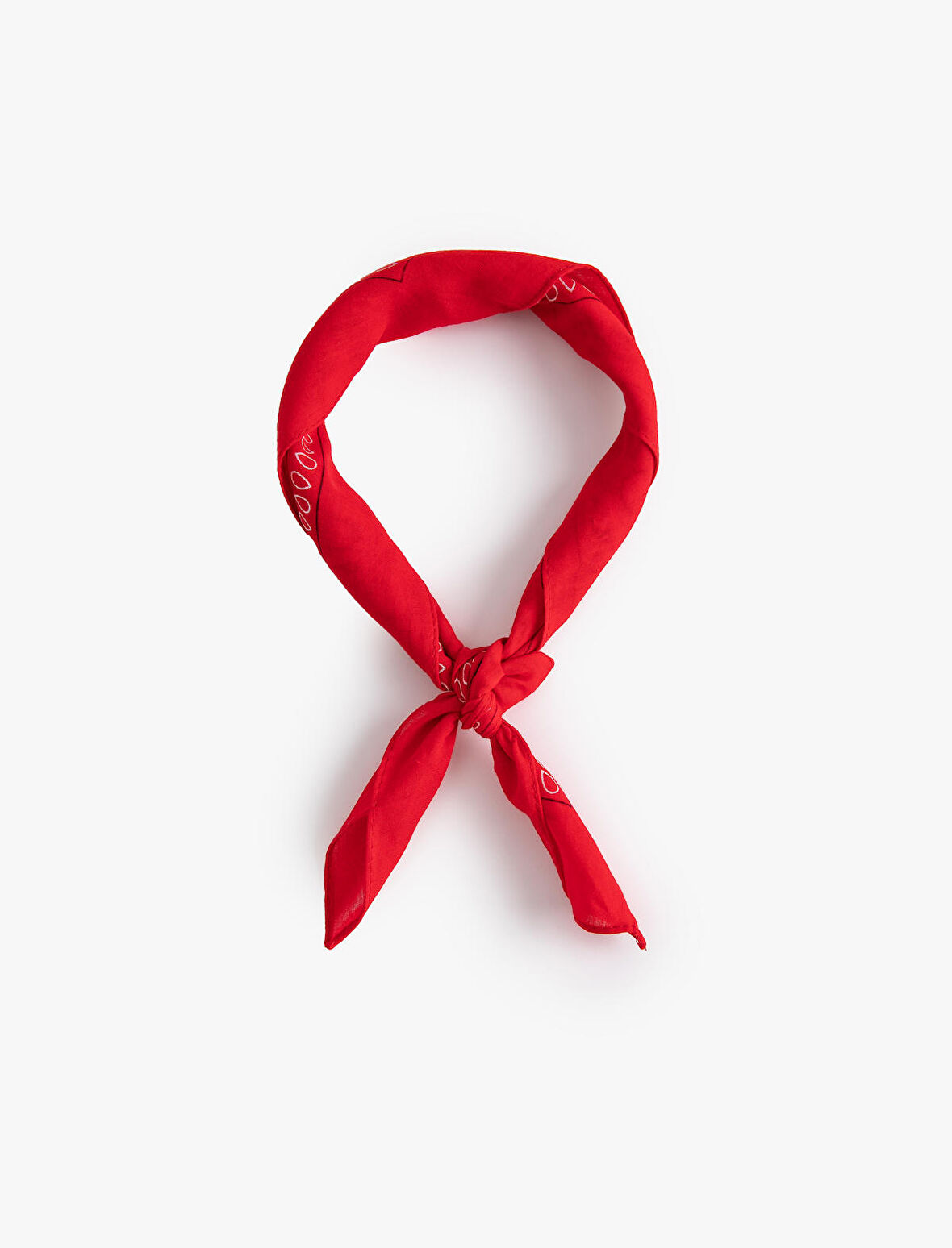 Bandana Etnik Desenli Pamuklu