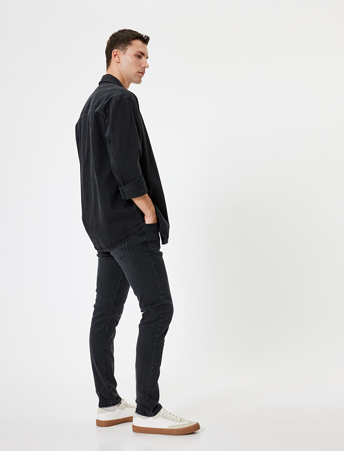 Slim Fit Kot Pantolon - Brad Jean