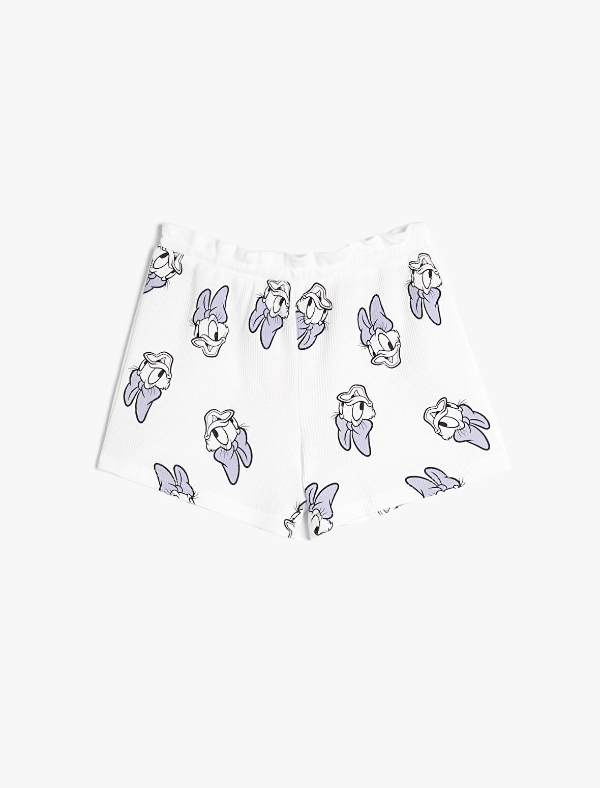 Daisy Duck Şort Cepli Beli Lastikli