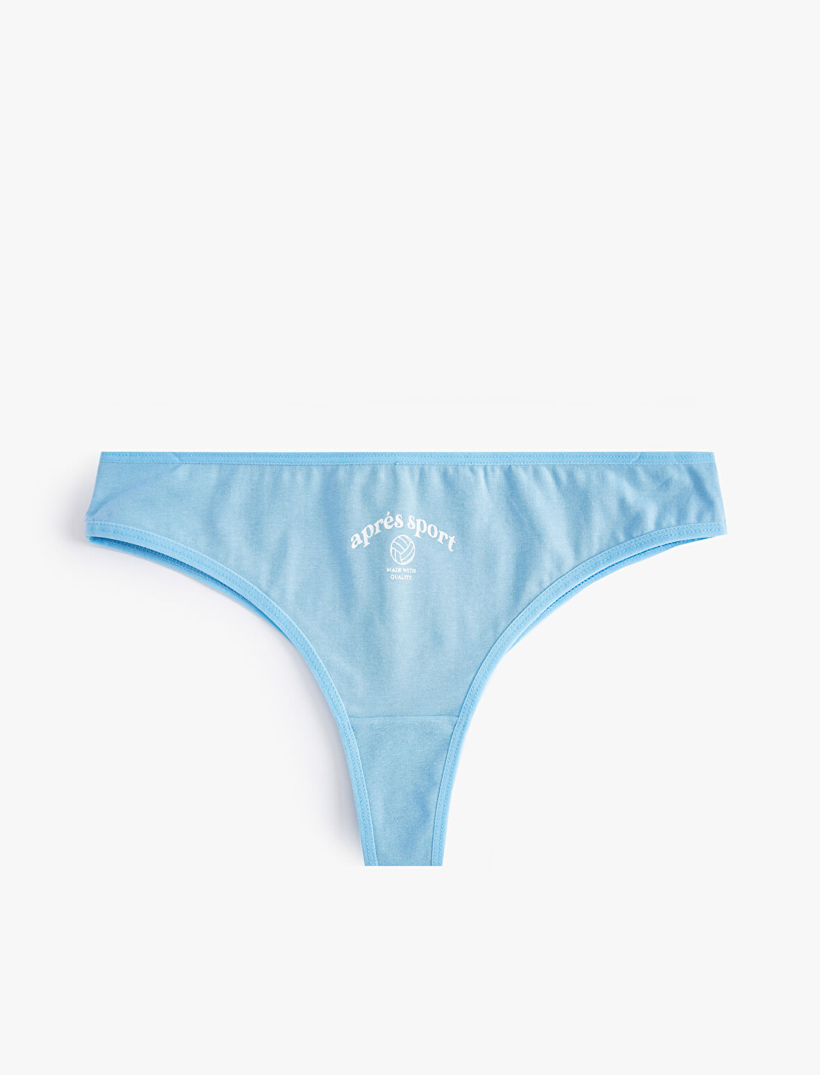 Brazilian Külot Baskılı Standart Bel