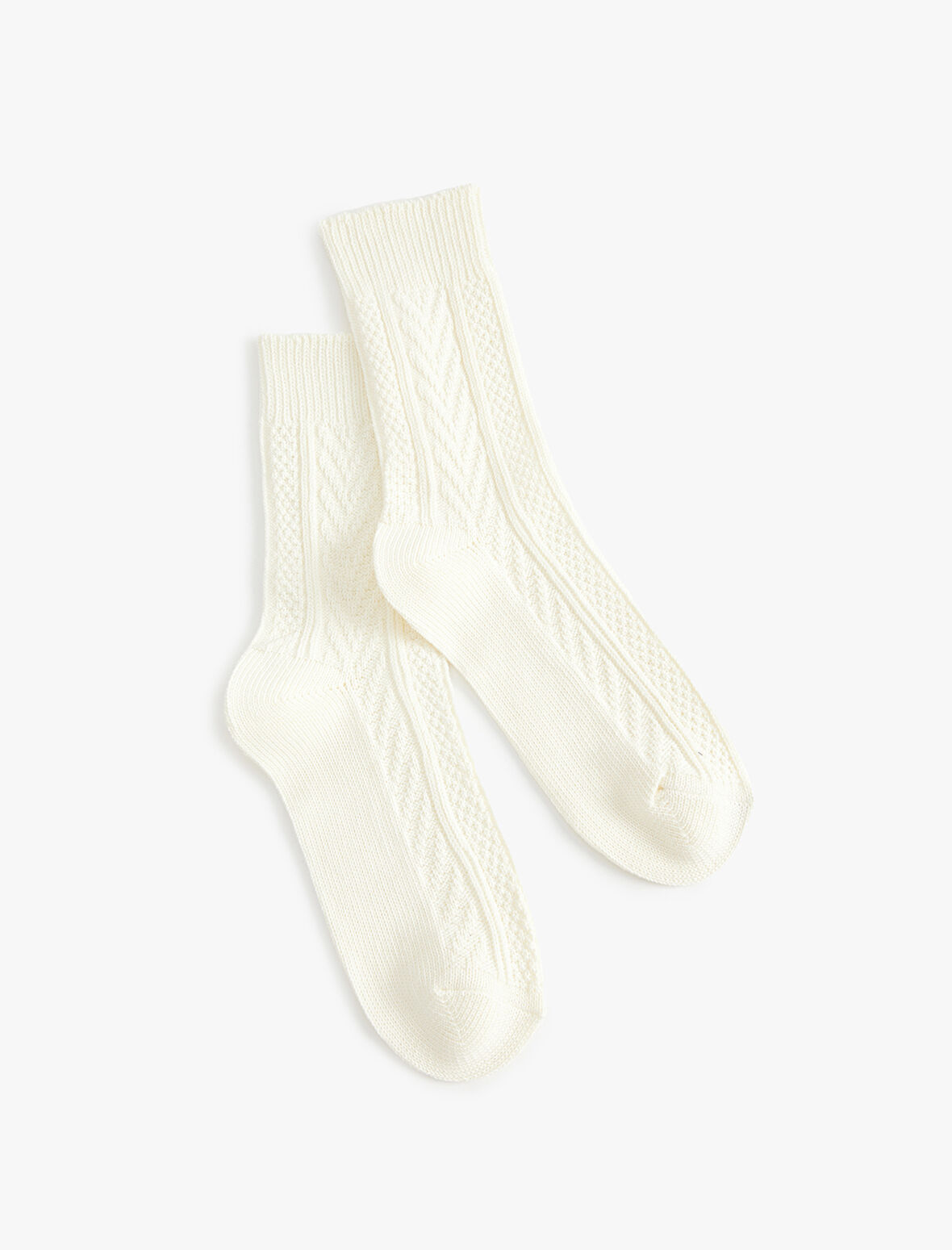 Soket Çorap Örgü Dokulu
