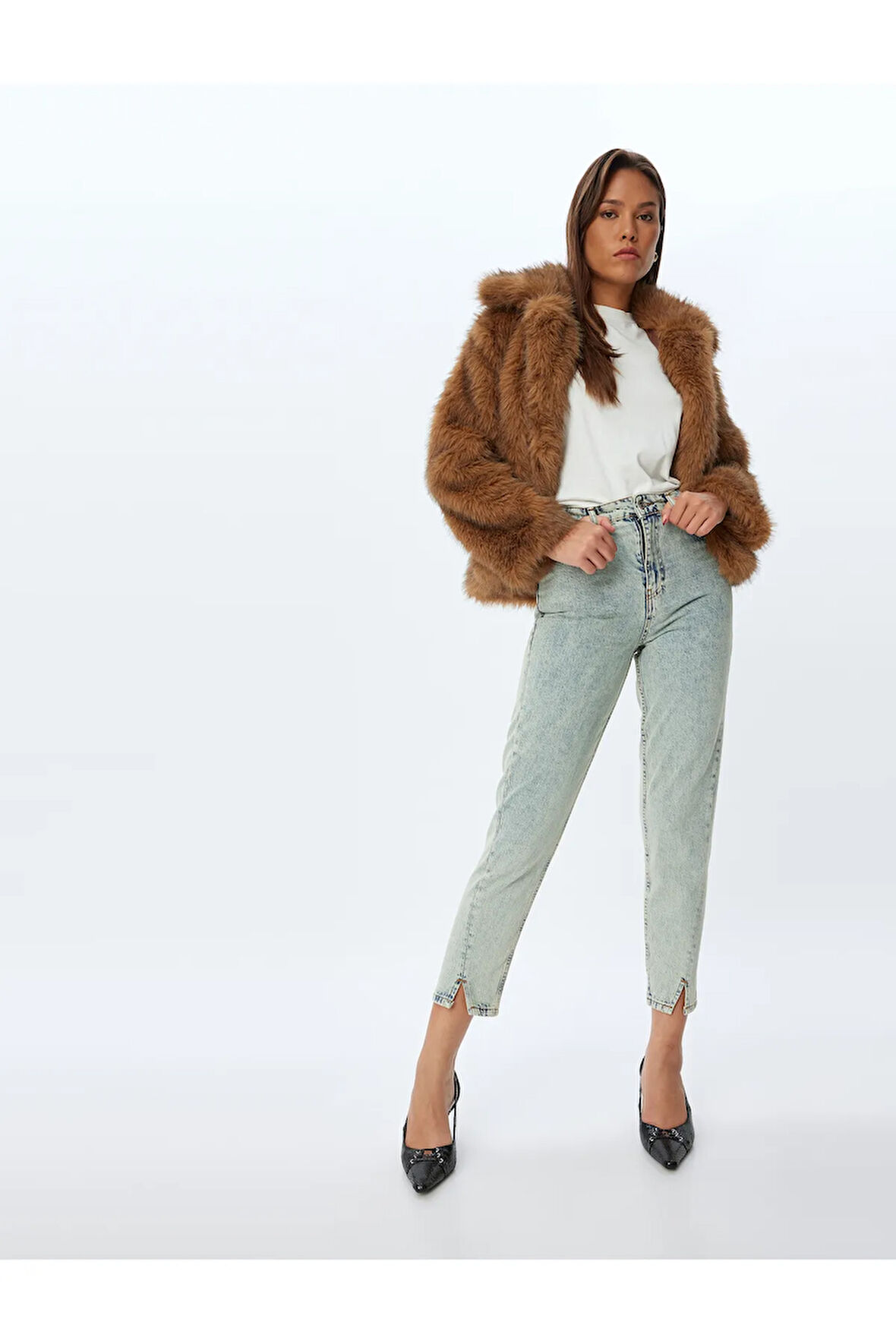 Koton Kadın / Kız Gri Jean (Model Kodu: 5Wal40060Md )
