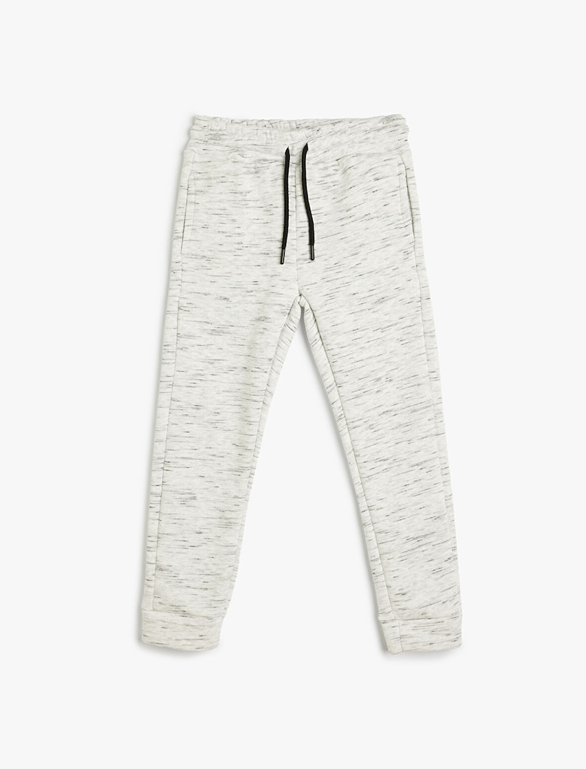 Basic Eşofman Altı Cep Detaylı Beli Bağlamalı Şardonlu